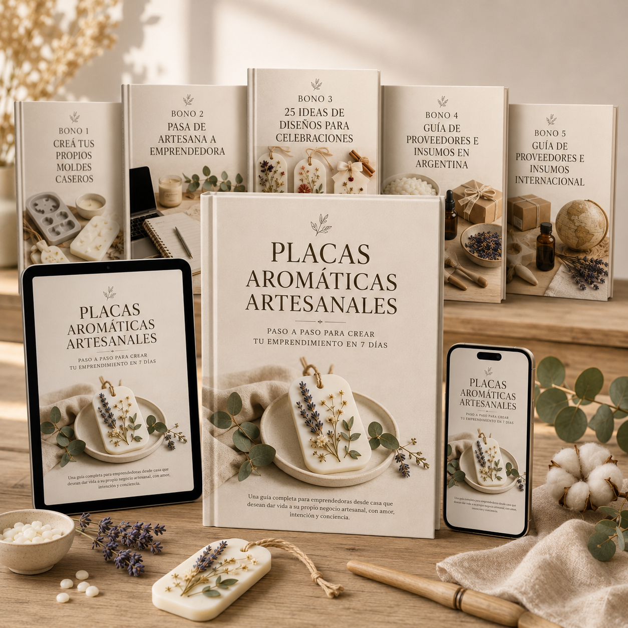 Método Placas Aromáticas Artesanales | Creá y Vendé desde Casa